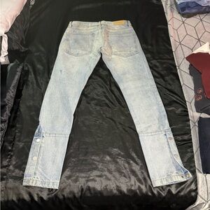 MNML Blue Skinny Jeans Light Wash